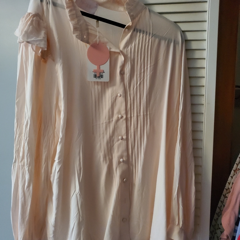 Selkie Victorian Tux Blouse NWT parfait 4x